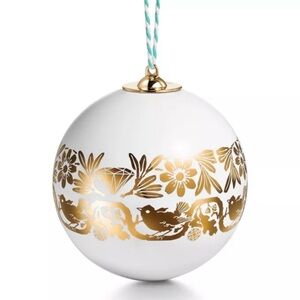 NWT Tiffany & Co. Heritage Gold Ball Ornament